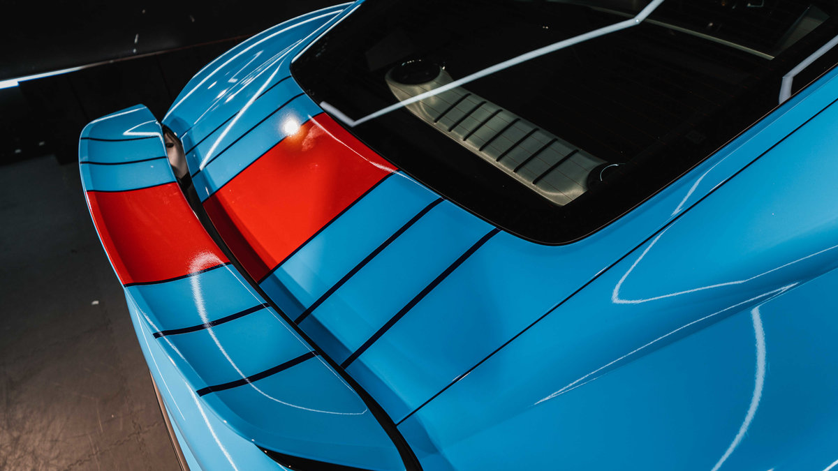 Porsche Cayman - Martini Stripes Wrap - img 10