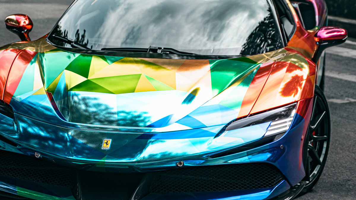 Ferrari SF90 - Colorful Wrap - img 1