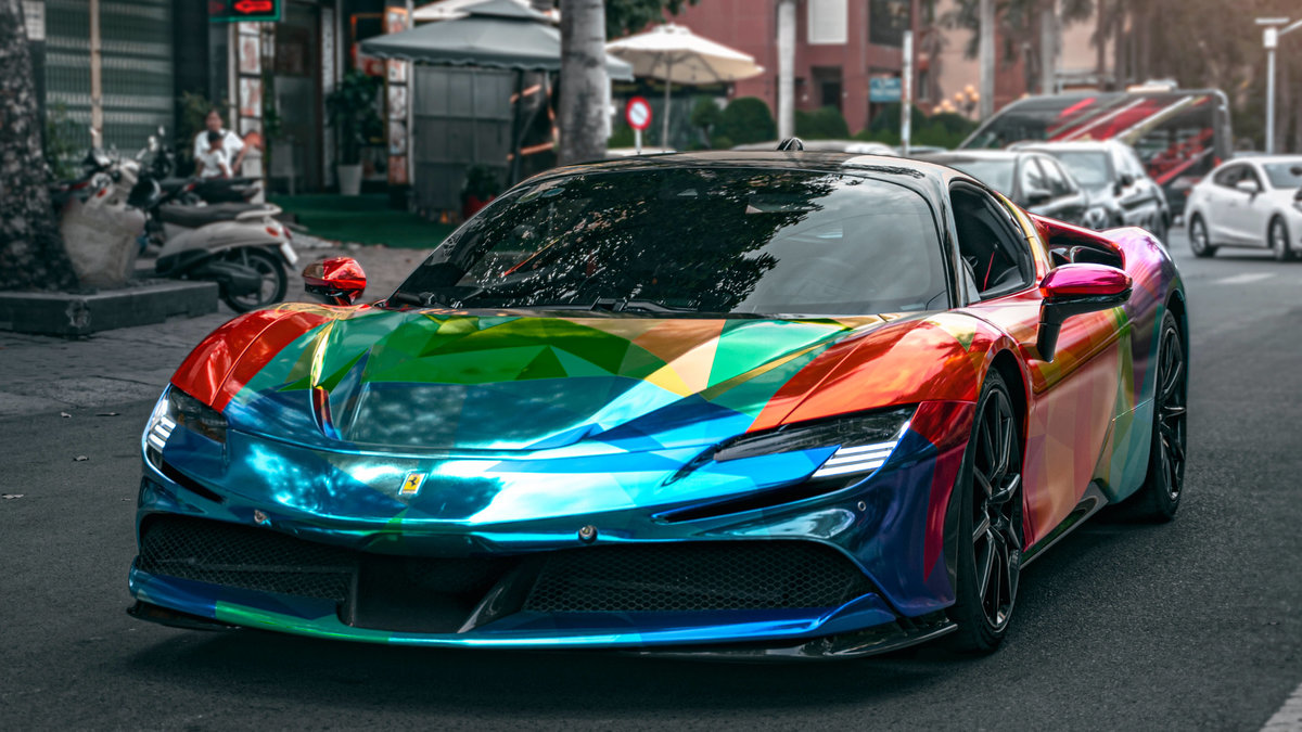 Ferrari SF90 - Colorful Wrap - img 2