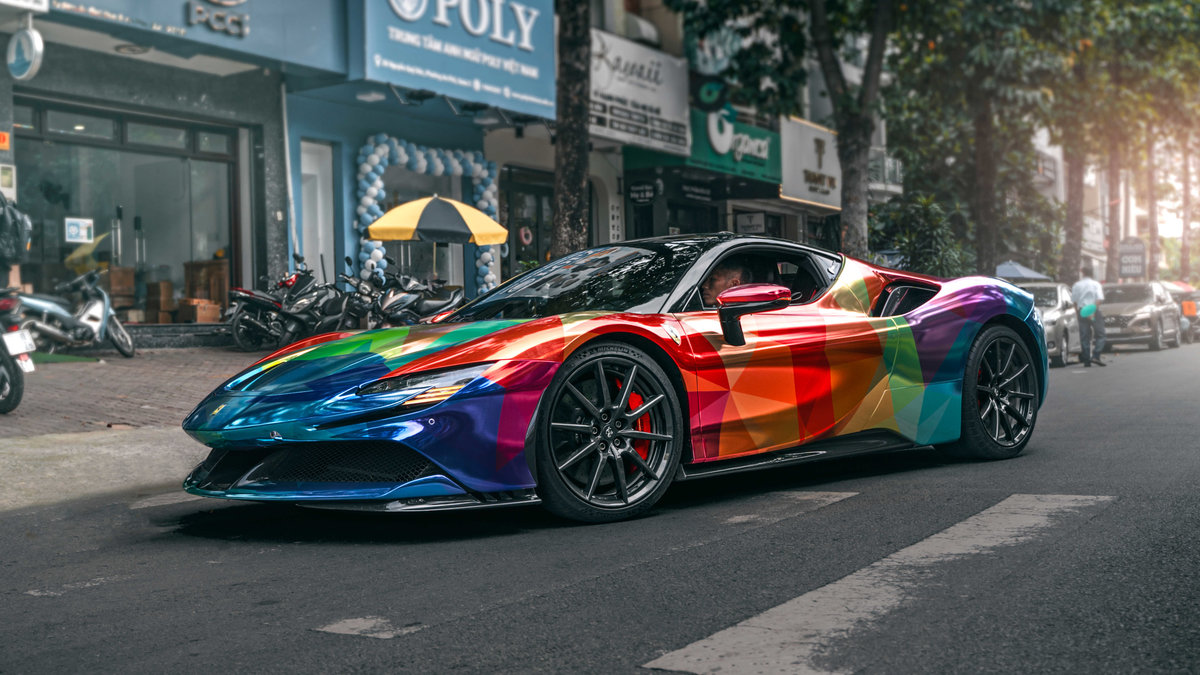 Ferrari SF90 - Colorful Wrap - img 3
