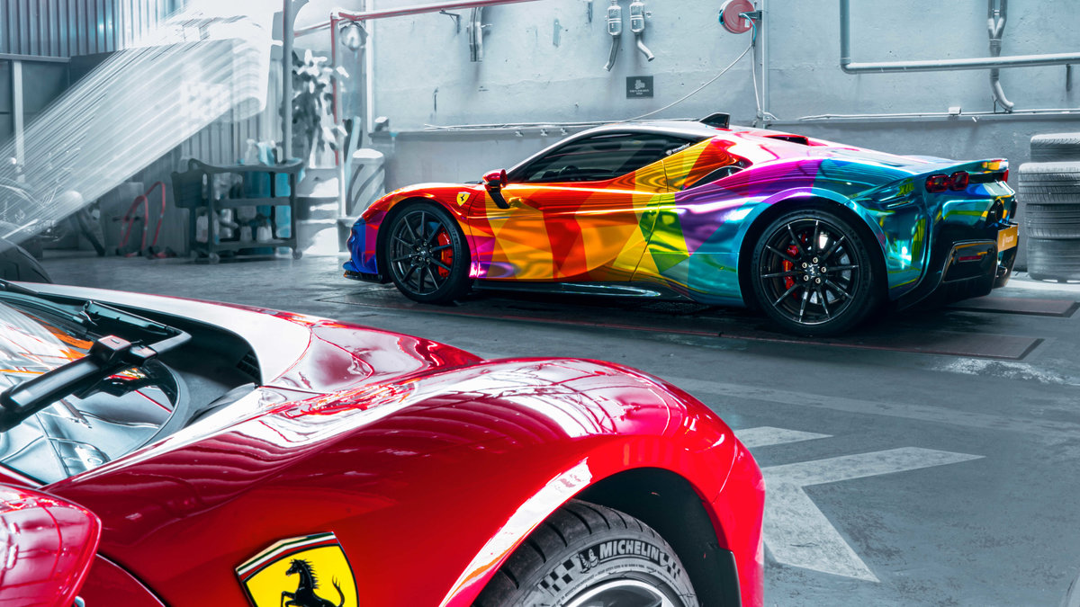 Ferrari SF90 - Colorful Wrap - img 6