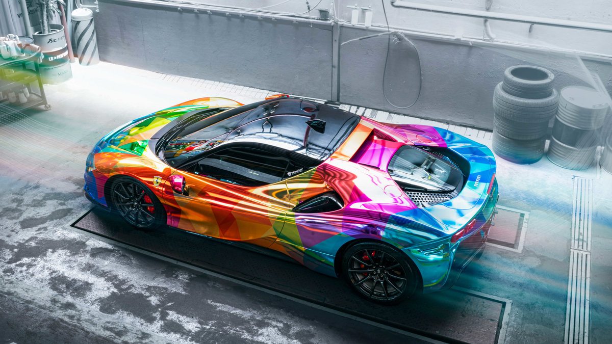 Ferrari SF90 - Colorful Wrap - img 7