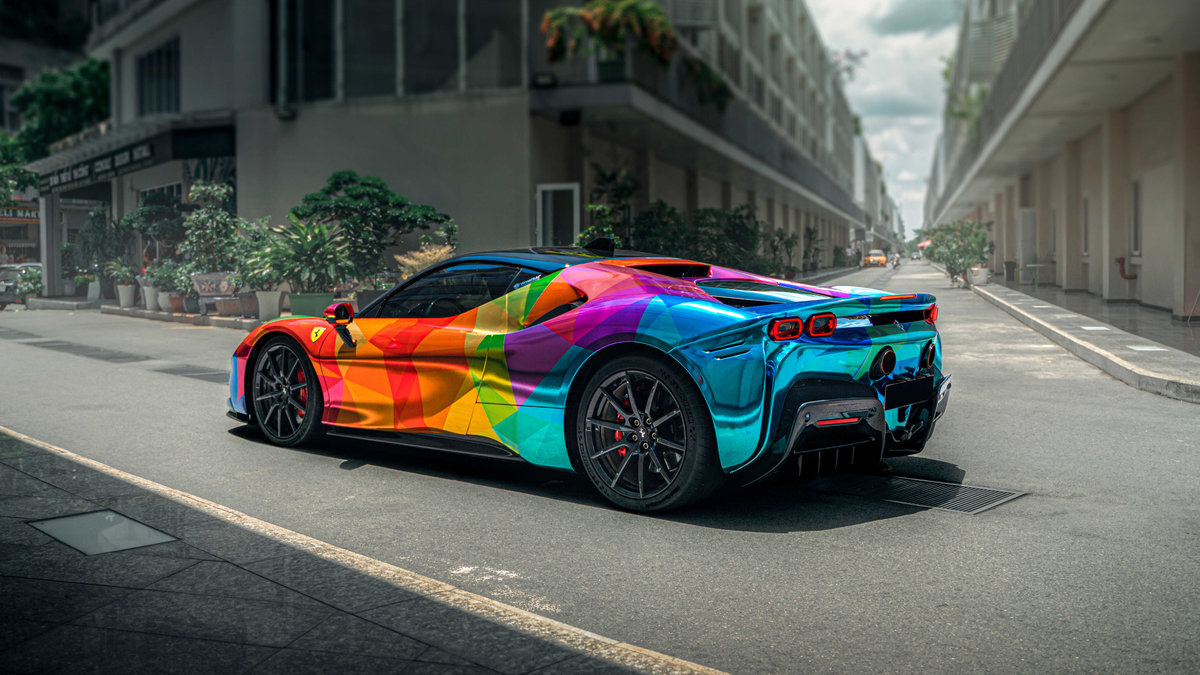 Ferrari SF90 - Colorful Wrap - img 11