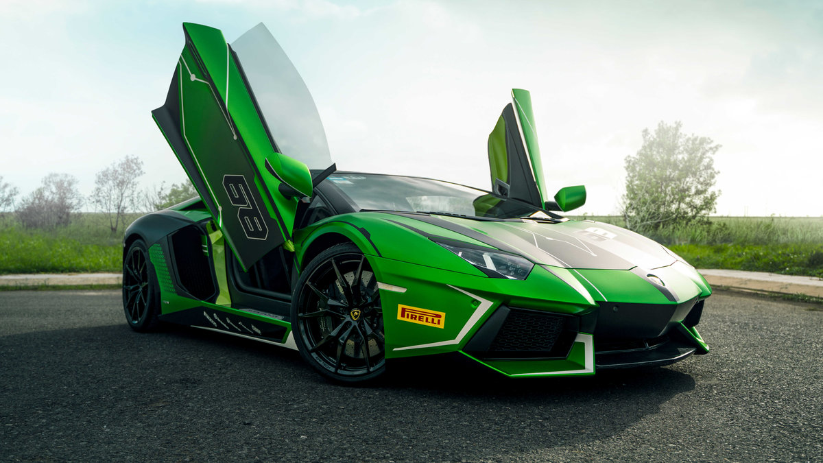 Lamborghini Aventador Roadster - Racing Wrap - img 9