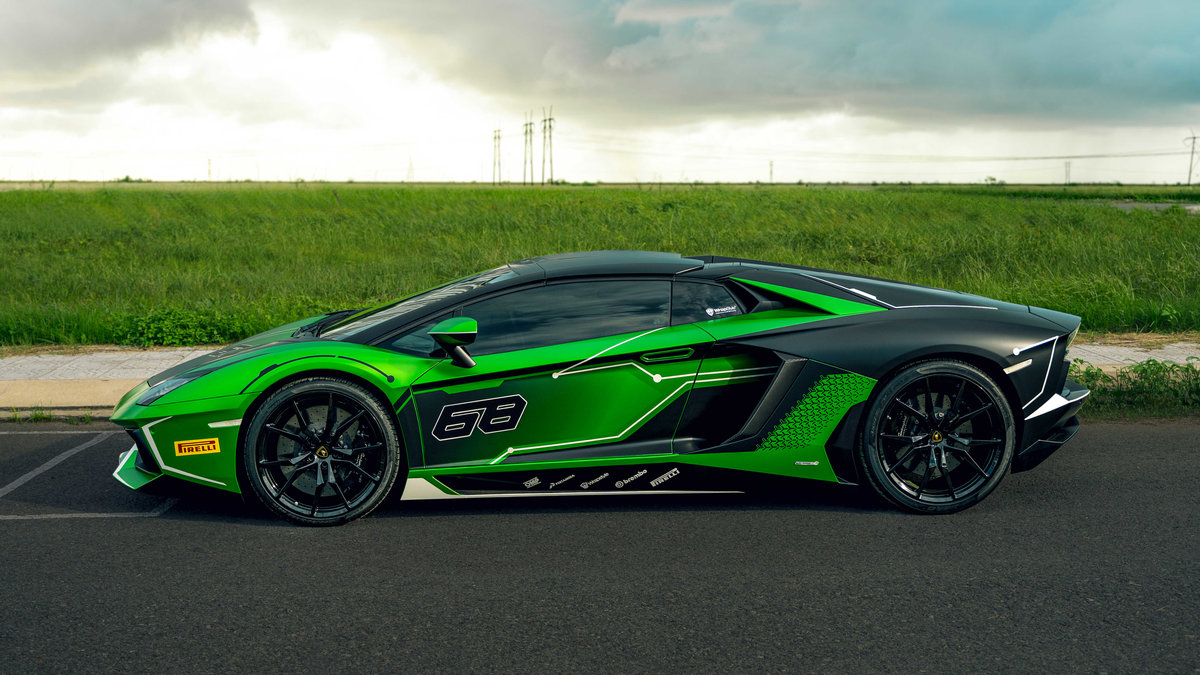 Lamborghini Aventador Roadster - Racing Wrap - img 10
