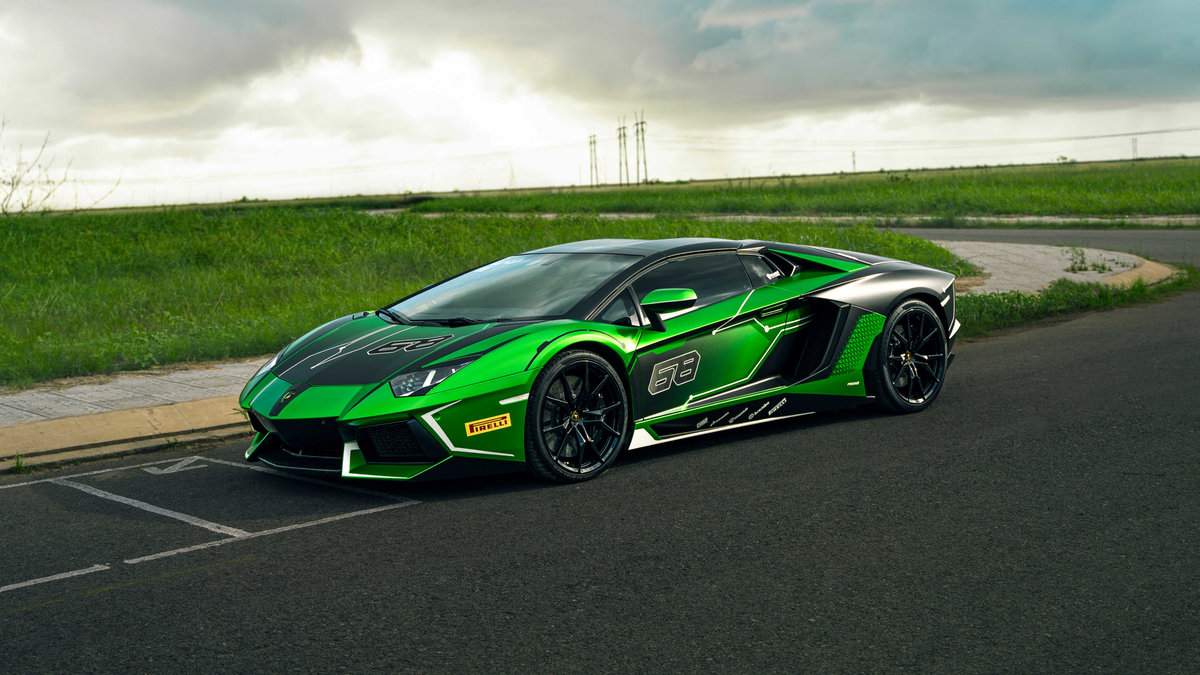 Lamborghini Aventador Roadster - Racing Wrap - img 11