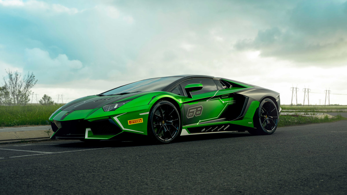 Lamborghini Aventador Roadster - Racing Wrap - img 12