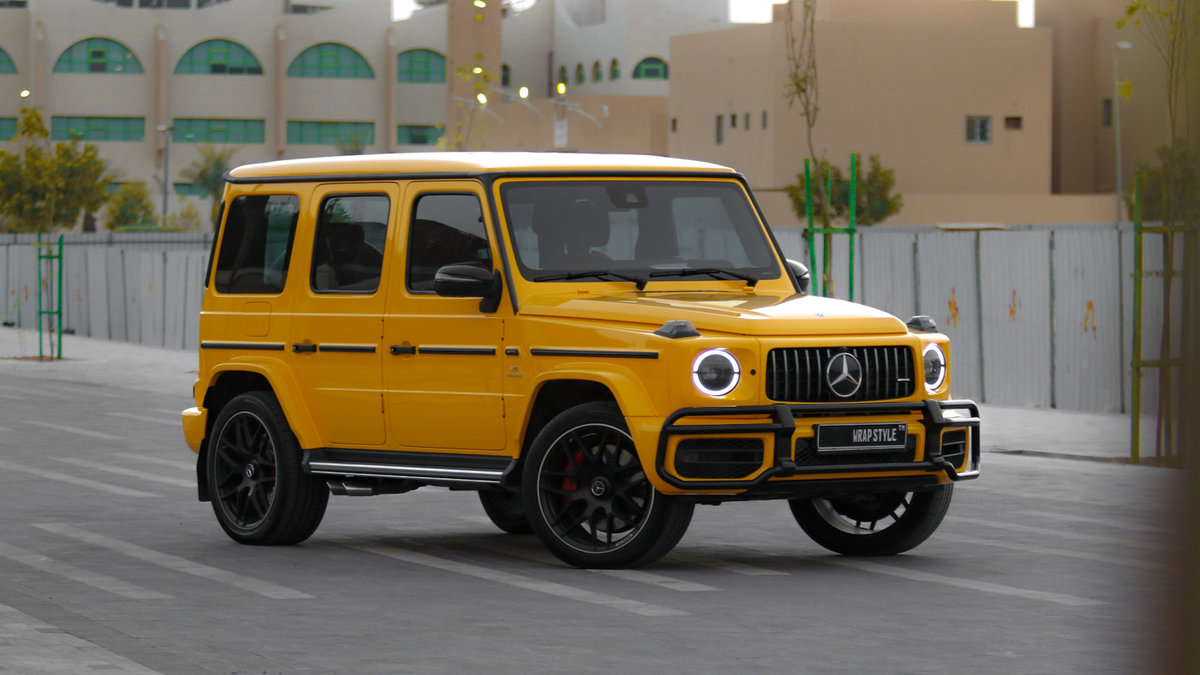 Mercedes-AMG G 63 - Yellow Wrap - cover
