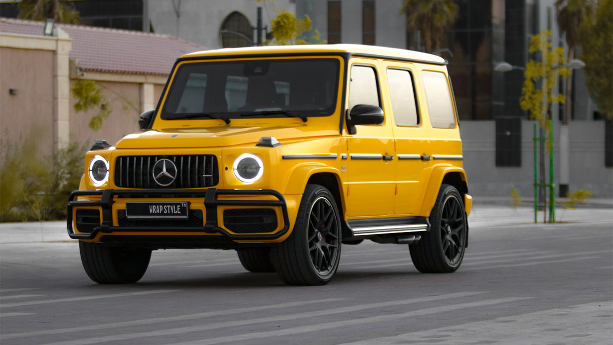 Mercedes-AMG G 63 - Yellow Wrap - img 1