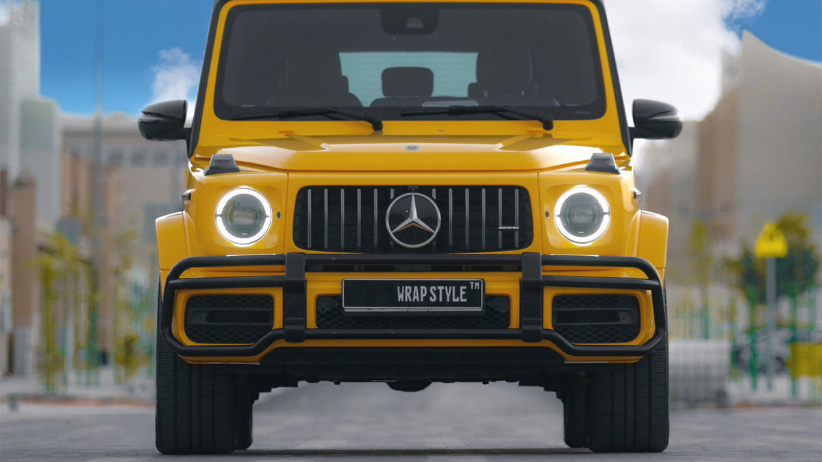 Mercedes-AMG G 63 - Yellow Wrap - img 4