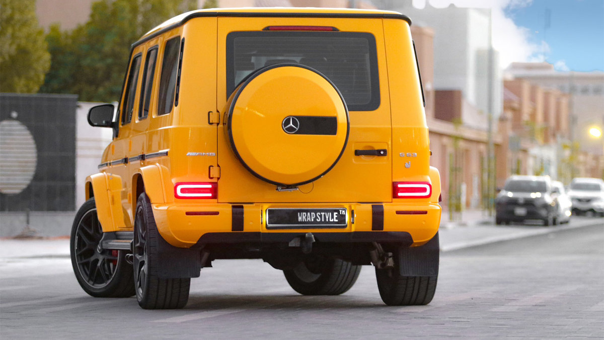 Mercedes-AMG G 63 - Yellow Wrap - img 7