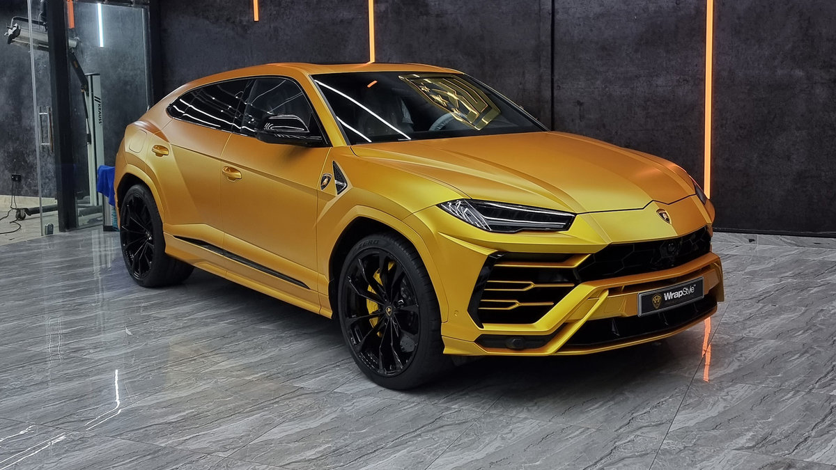 Lamborghini Urus - Energetic Yellow Wrap - cover