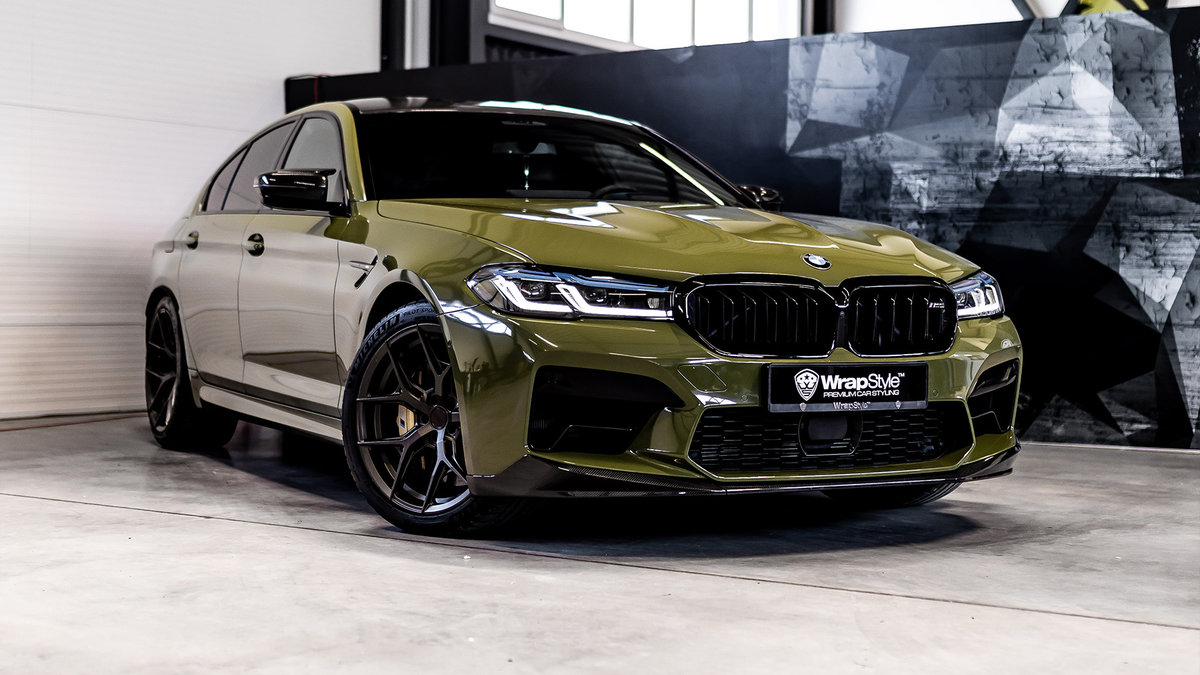 BMW M5 - Urban Green Wrap - cover
