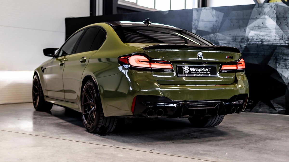 BMW M5 - Urban Green Wrap - img 9