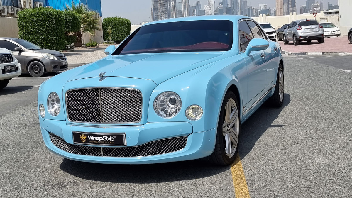 Bentley Mulsanne - Sky Blue Wrap - img 2
