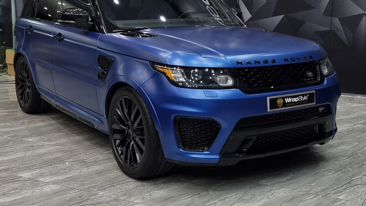 Range Rover SVR - Blue Wrap - img 1