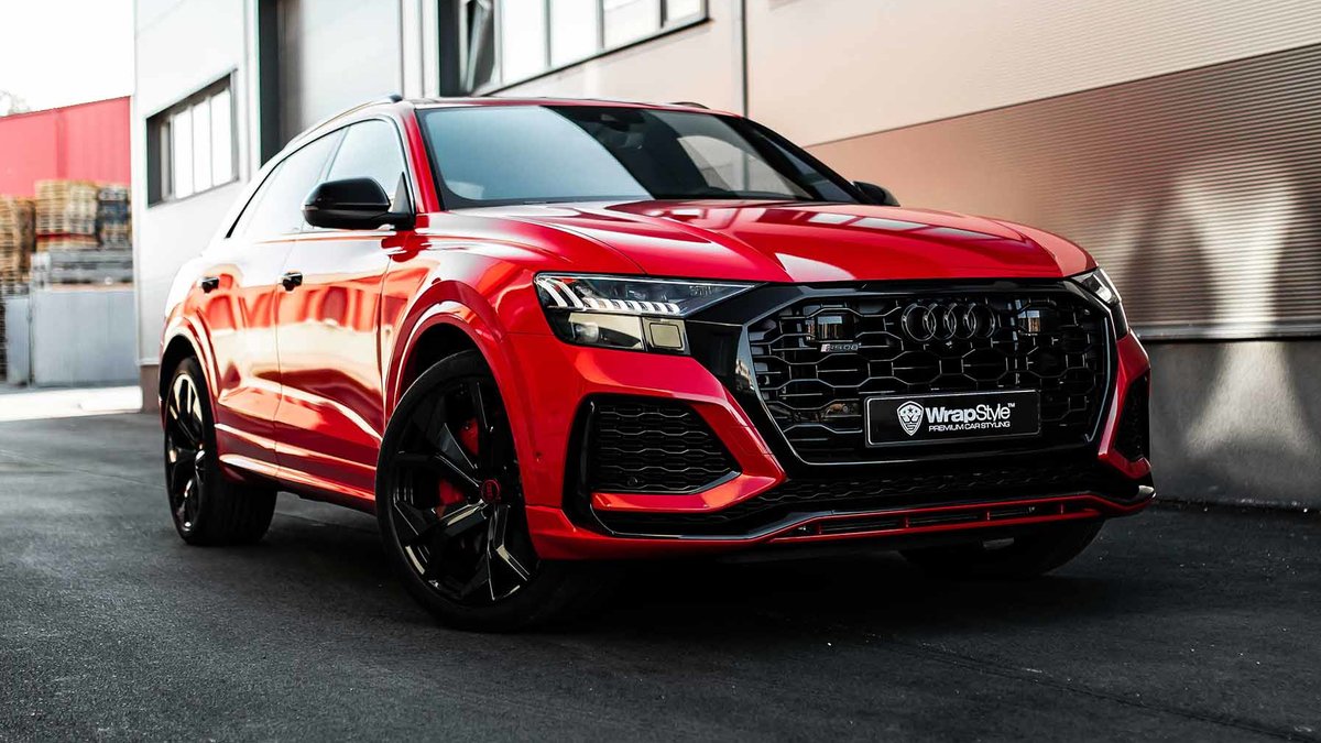 Audi RS Q8 - Blood Red Wrap - cover
