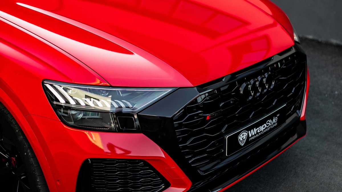 Audi RS Q8 - Blood Red Wrap - img 11