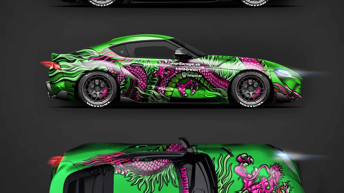 Toyota Supra - Dragon Design - img 1