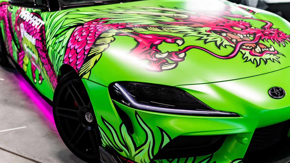 Toyota Supra - Dragon Wrap - img 1