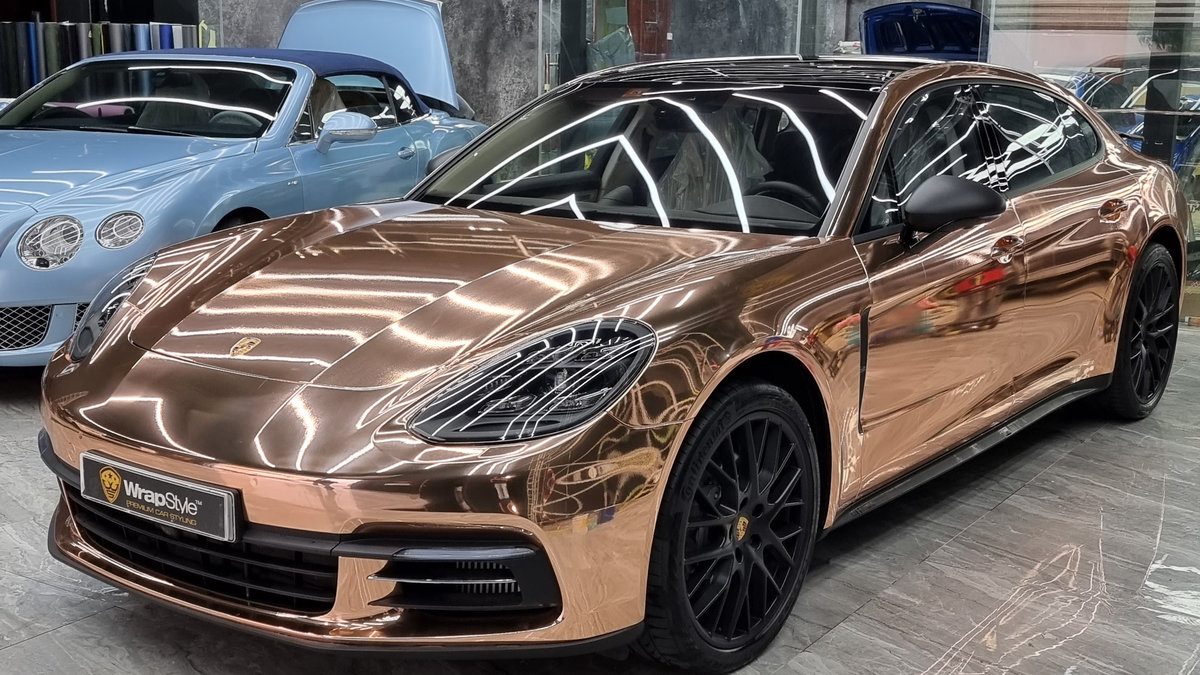 Porsche Panamera - Bronze Wrap - img 1