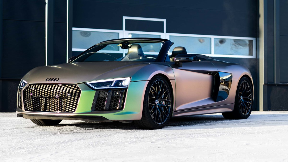 Audi R8 Spyder - Two-Tone Wrap - cover