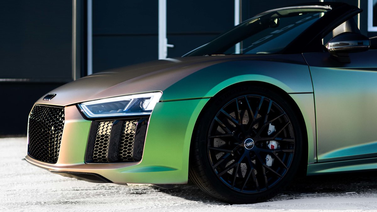 Audi R8 Spyder - Two-Tone Wrap - img 3