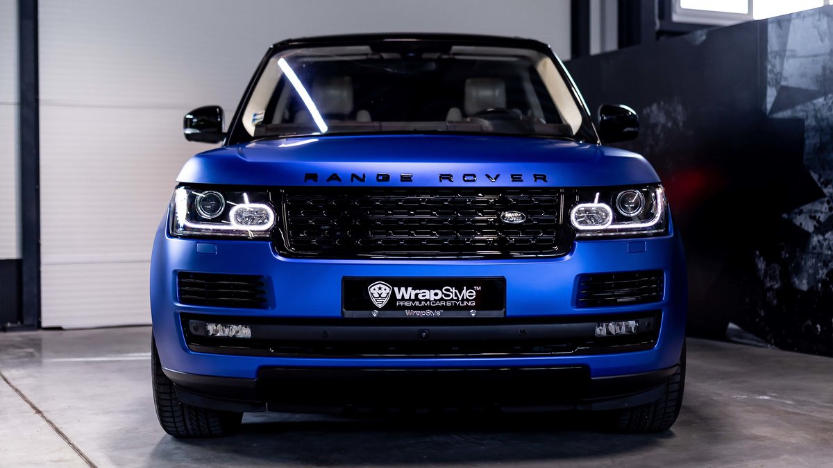 Range Rover Vogue - Blue Chrom Satin Wrap - img 2