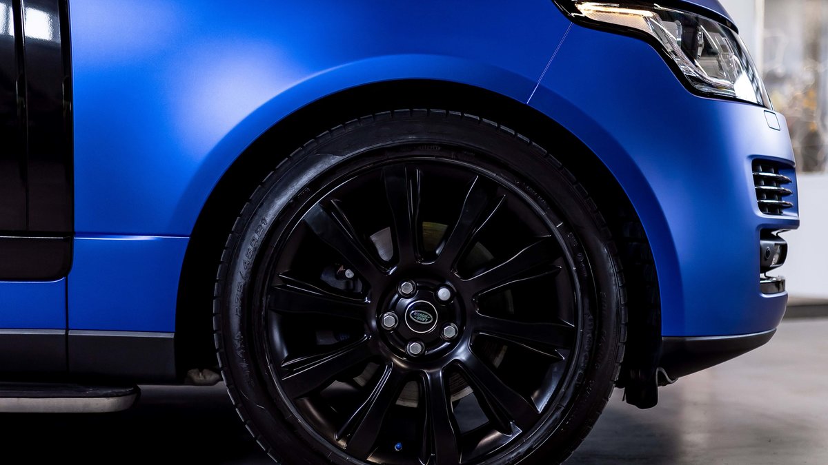 Range Rover Vogue - Blue Chrom Satin Wrap - img 4
