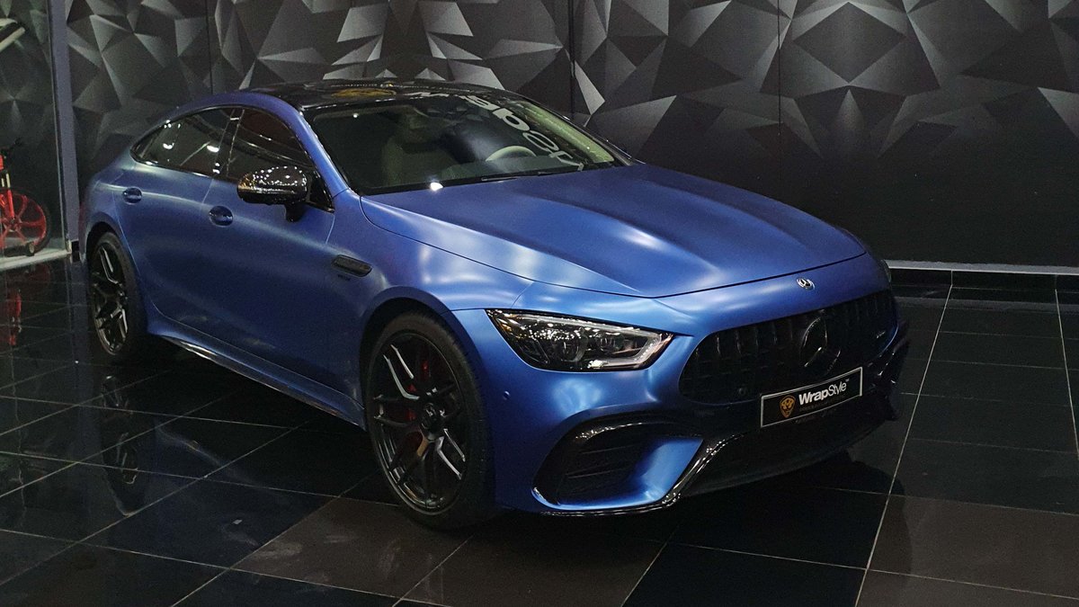 Mercedes-AMG GT - Blue Wrap - cover