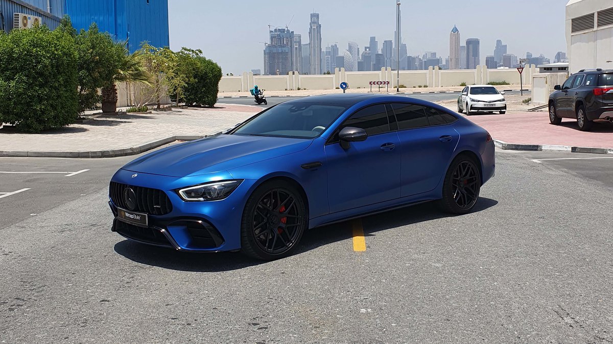 Mercedes-AMG GT - Blue Wrap - img 2