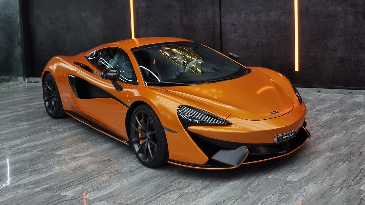 McLaren 570S - Orange Wrap - cover