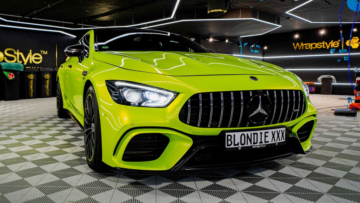 Mercedes-AMG GT - Green Wrap - img 1