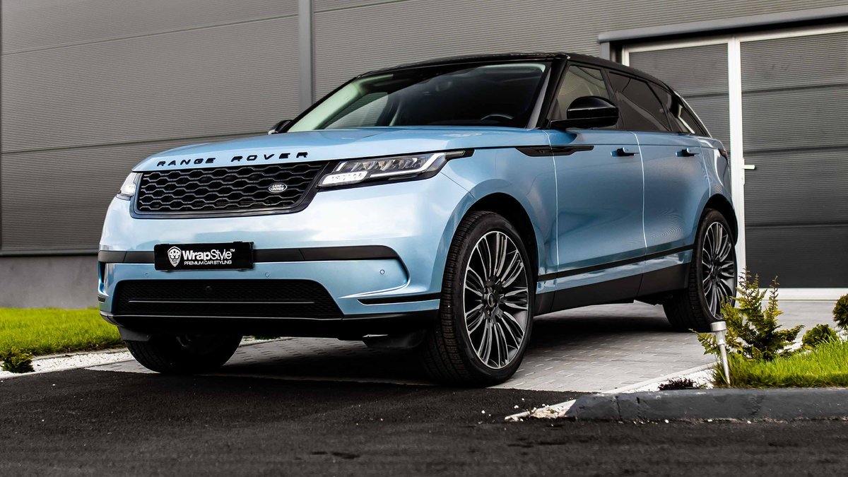 Range Rover Velar - Blue Wrap - cover