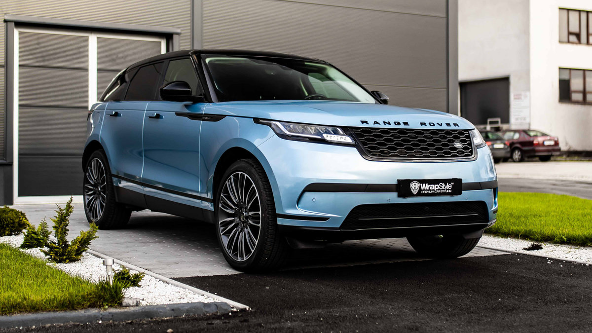 Range Rover Velar - Blue Wrap - img 1