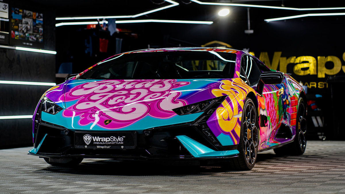 Lamborghini Huracan Tecnica - Pop Art Wrap - img 1