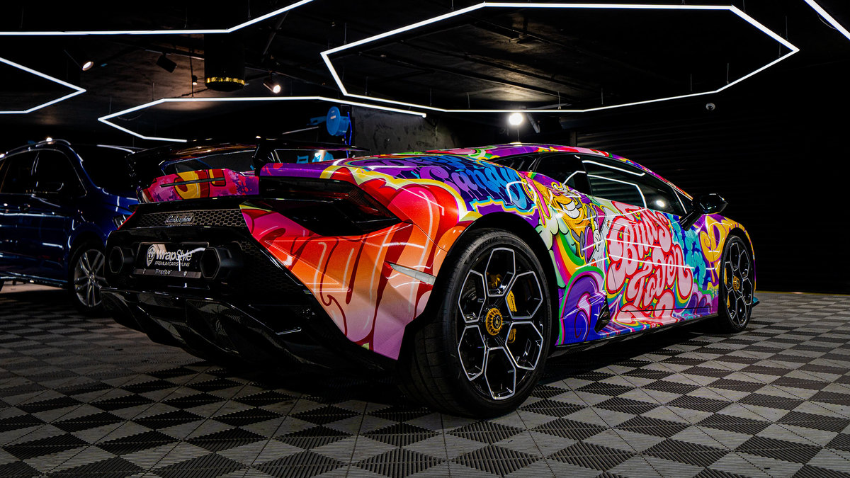 Lamborghini Huracan Tecnica - Pop Art Wrap - img 2
