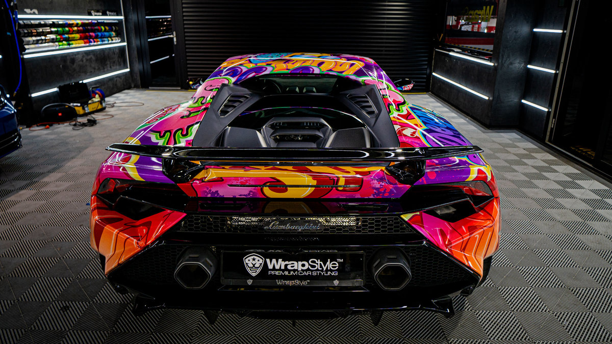 Lamborghini Huracan Tecnica - Pop Art Wrap - img 3