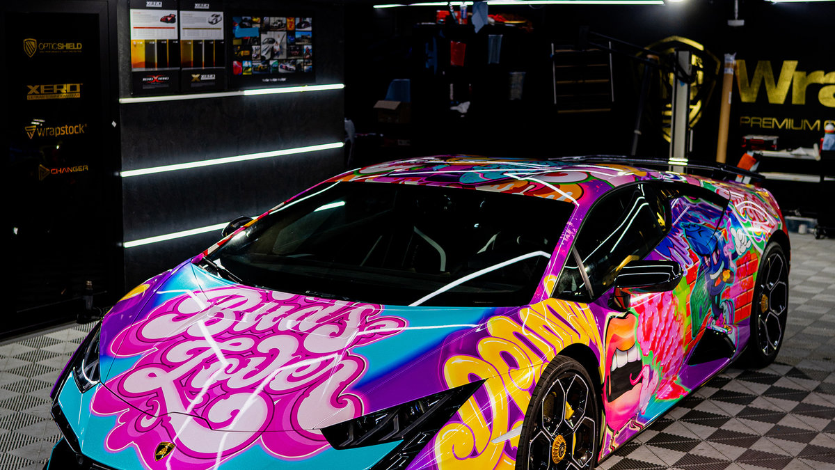 Lamborghini Huracan Tecnica - Pop Art Wrap - img 4