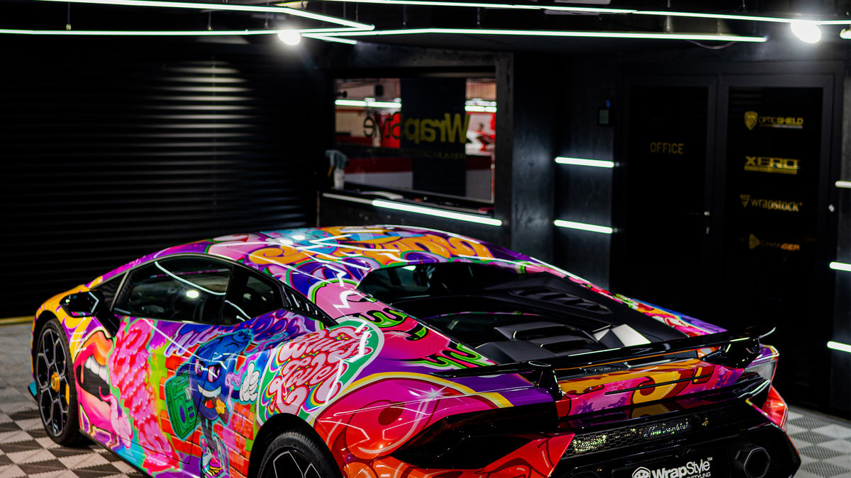 Lamborghini Huracan Tecnica - Pop Art Wrap - img 6