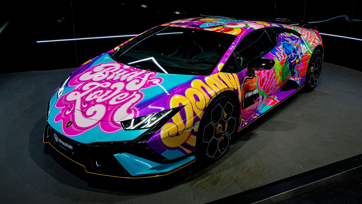 Lamborghini Huracan Tecnica - Pop Art Wrap - img 7