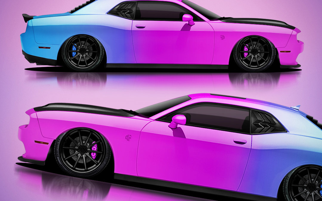 Dodge Challenger - Gradient Design - img 2