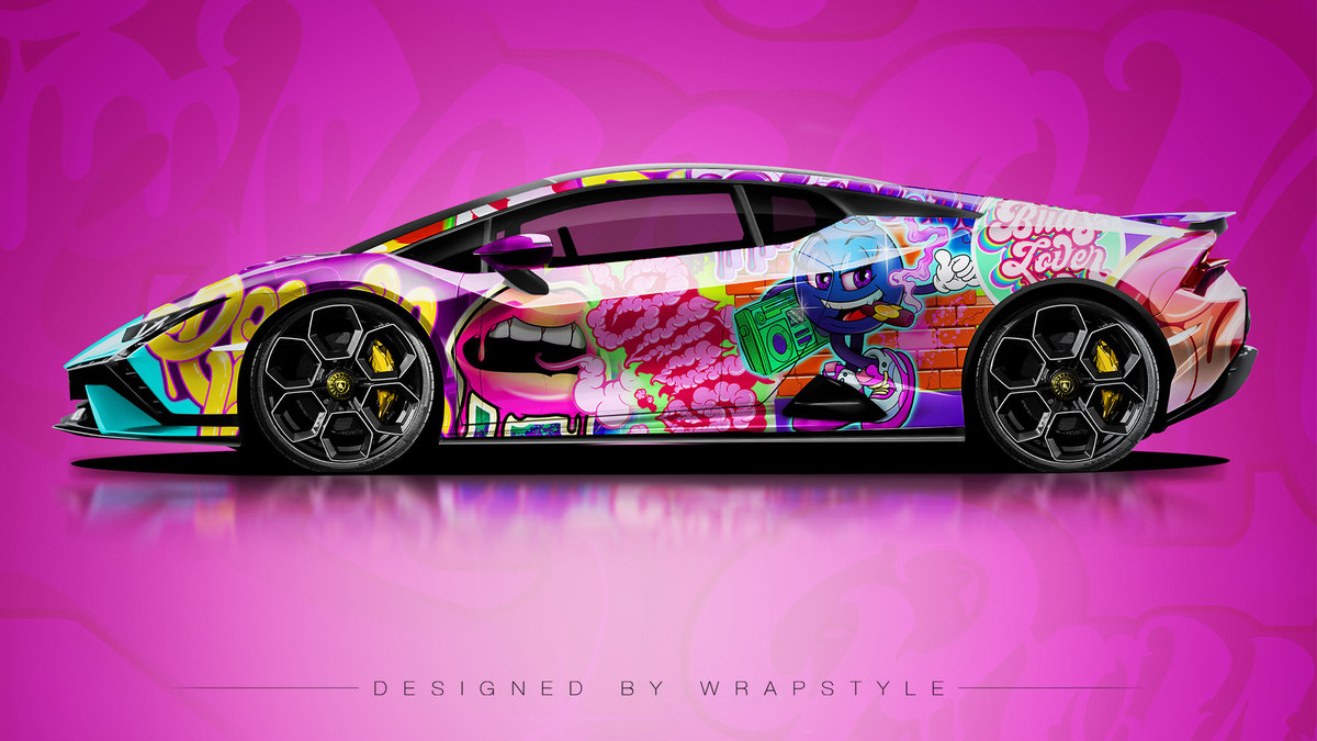 Lamborghini Huracan Tecnica - Pop Art Design - cover