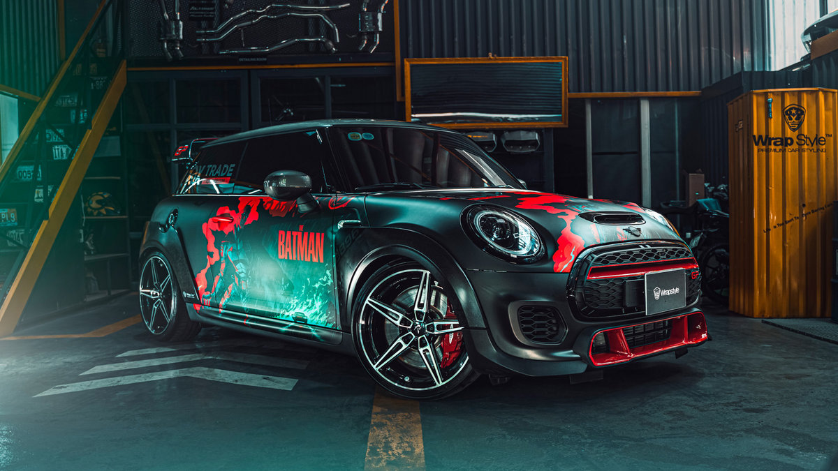 Mini John Cooper Works GP - Batman Wrap - cover