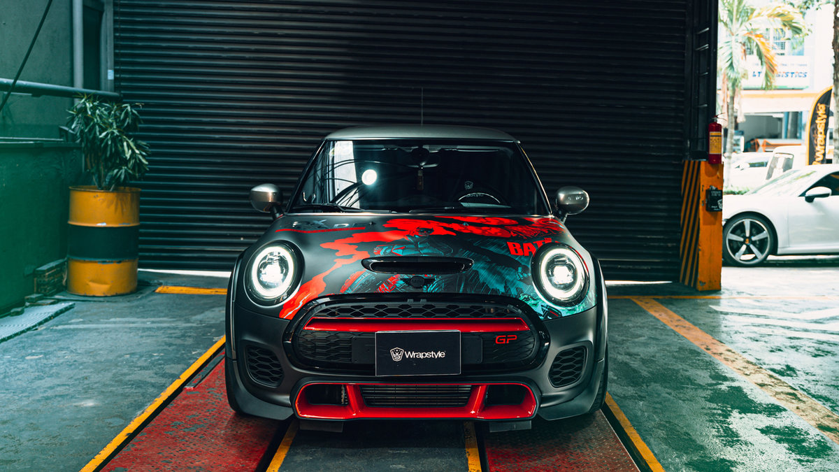 Mini John Cooper Works GP - Batman Wrap | WrapStyle