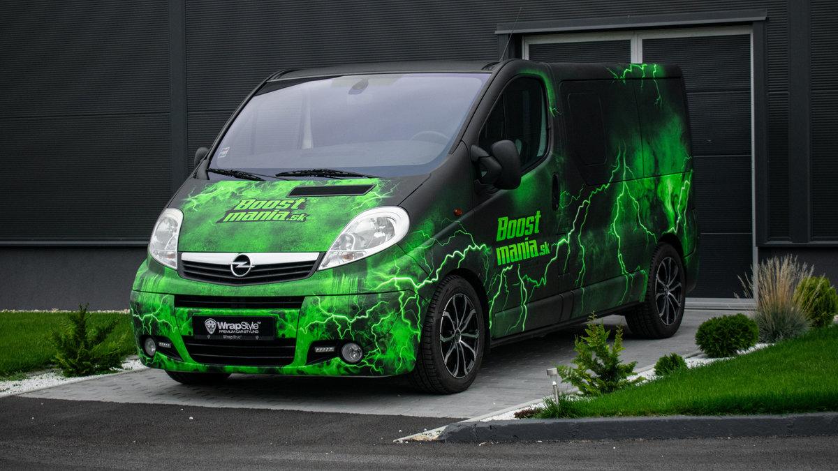 Opel Vivaro - Boostmania Wrap - cover