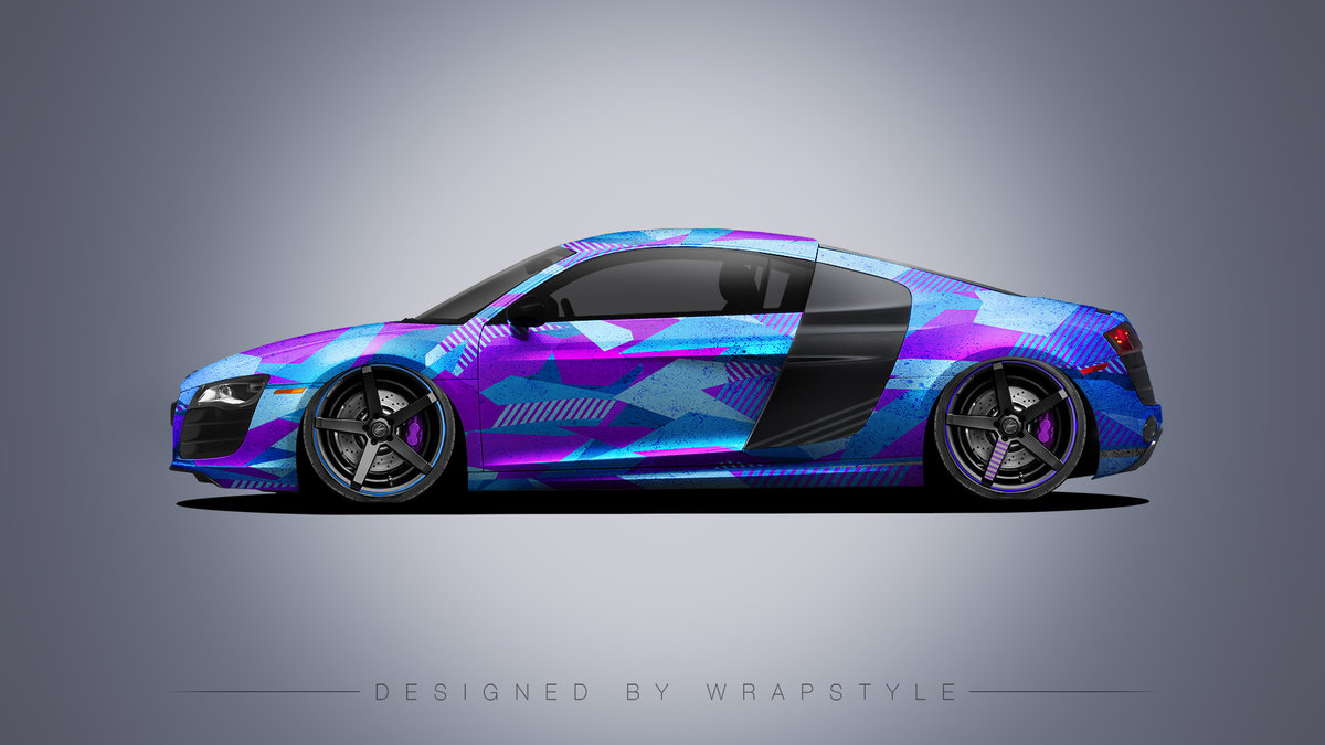 Audi R8 - Geometric Design - cover