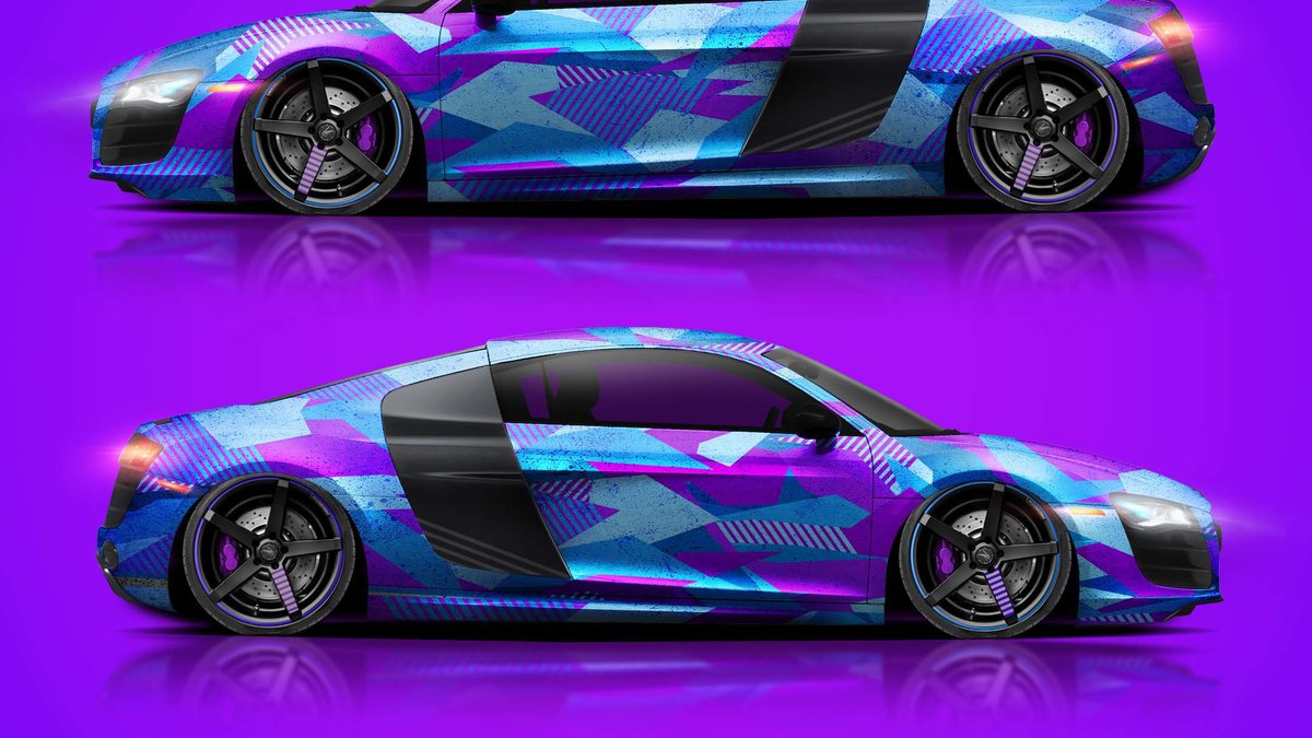 Audi R8 - Geometric Design - img 1