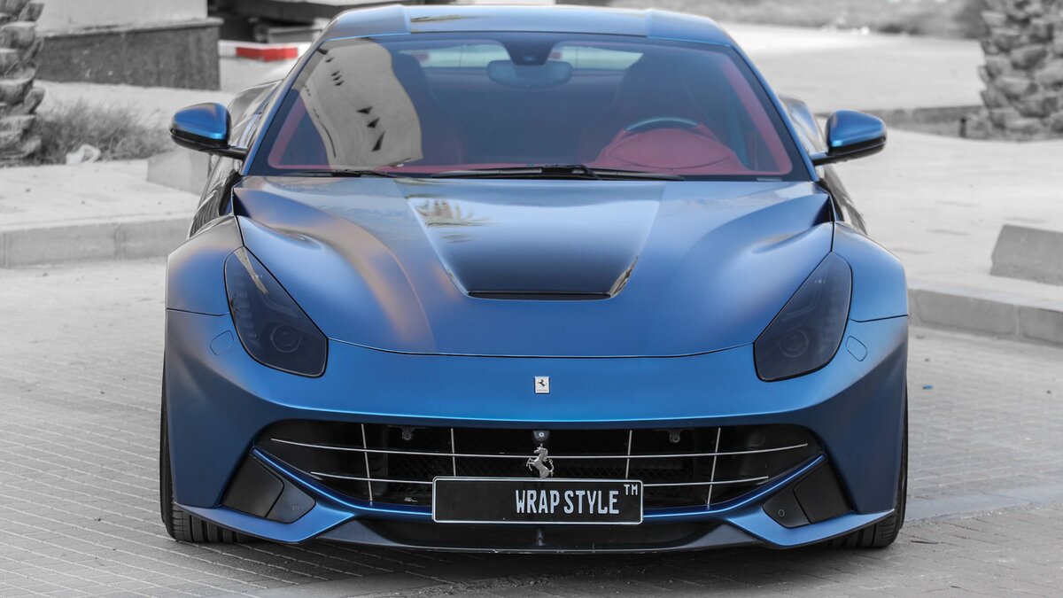 Ferrari F12 Berlinetta - Blue Matte Wrap - img 3