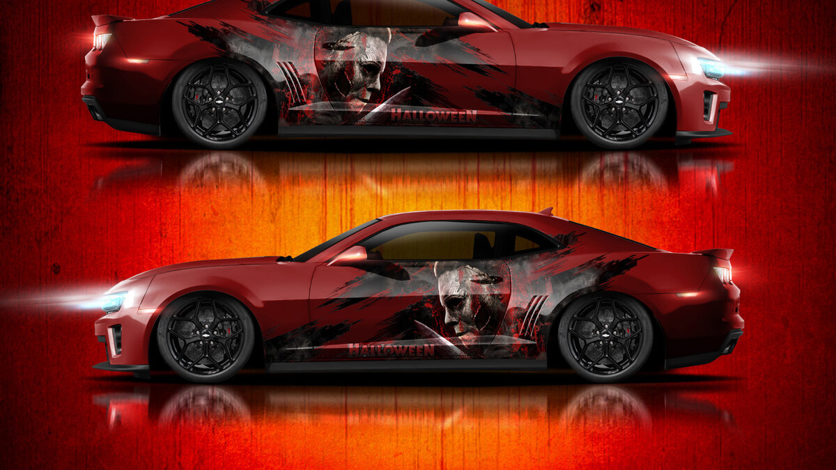 Chevrolet Camaro - Halloween Design - img 1
